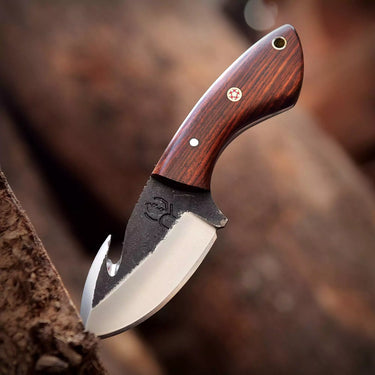 Fixed Blade Carbon Steel Skinning Knife