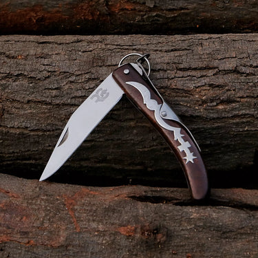 1084 Carbon Steel Folding Knife