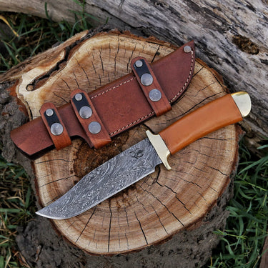 'Safar' Damascus Skinner (Damascus Steel)