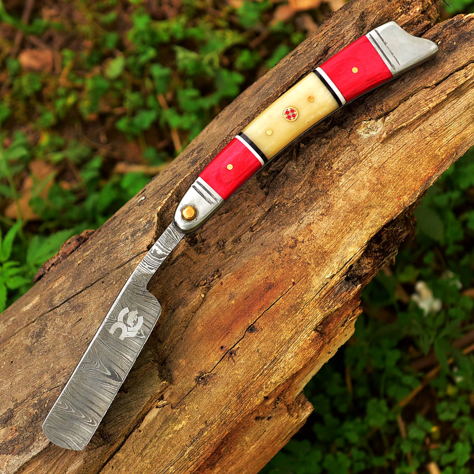 Straight Razor Blades Handle Damascus Straight Razors **Multiple Handles** – Rahmat Cutlery