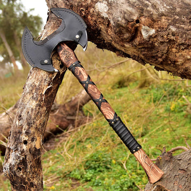 Double Headed Carbon Steel Axe