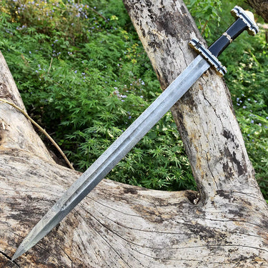 Damascus Short Sword Resin Handle