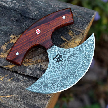 Greenlandic Style Stainless Steel Ulu Knife