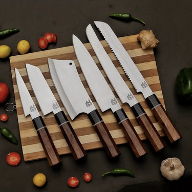 'Rouyin' 6 Piece Chef Knife Set